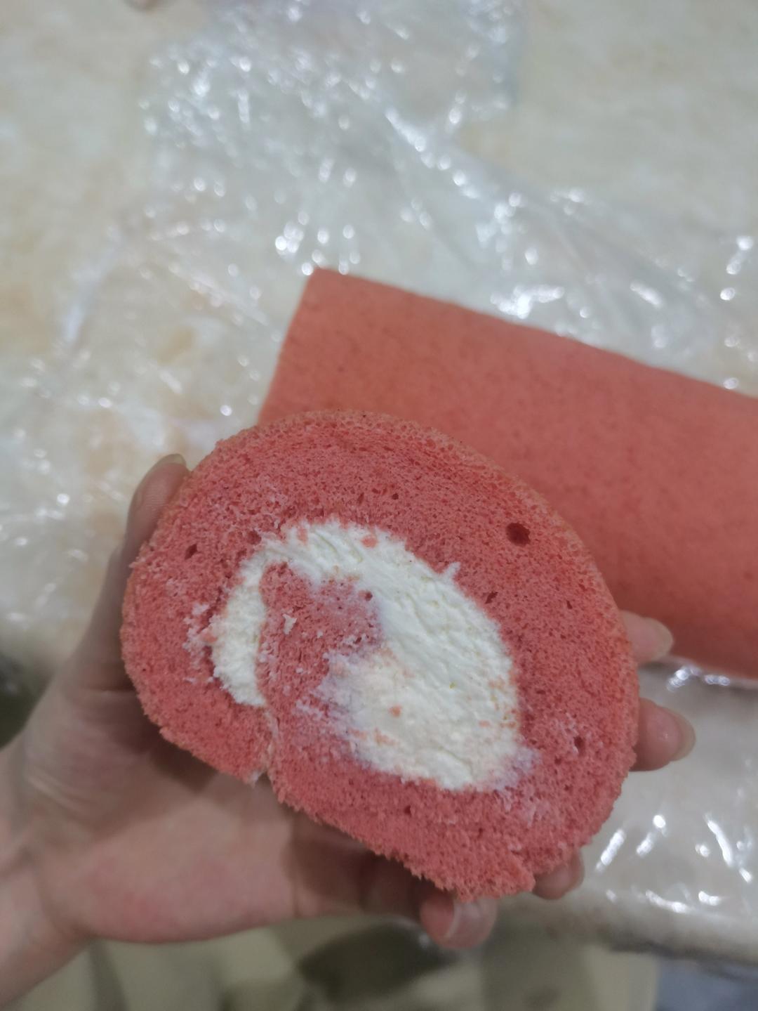 红丝绒蛋糕卷（超详细）