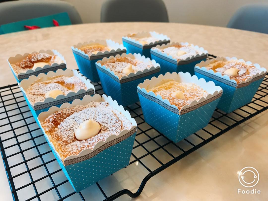 北海道戚风杯子蛋糕