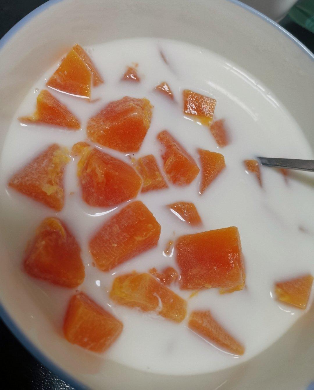 木瓜牛奶