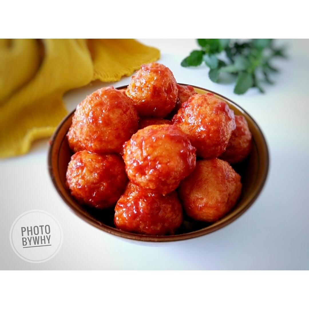 糖醋米饭丸子