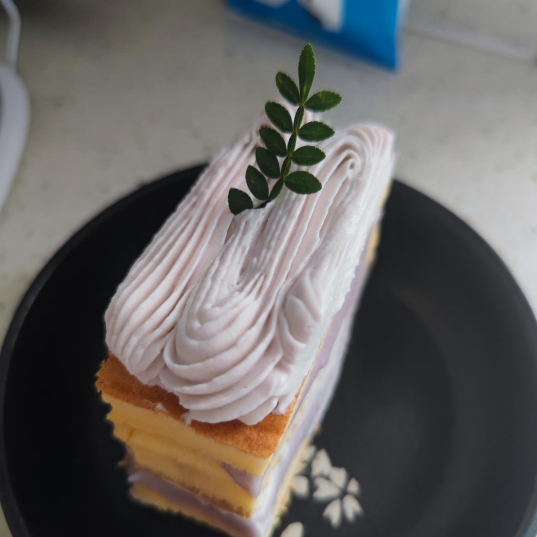 秒杀蛋糕店❗️爆炸好吃❗️芋泥蛋糕