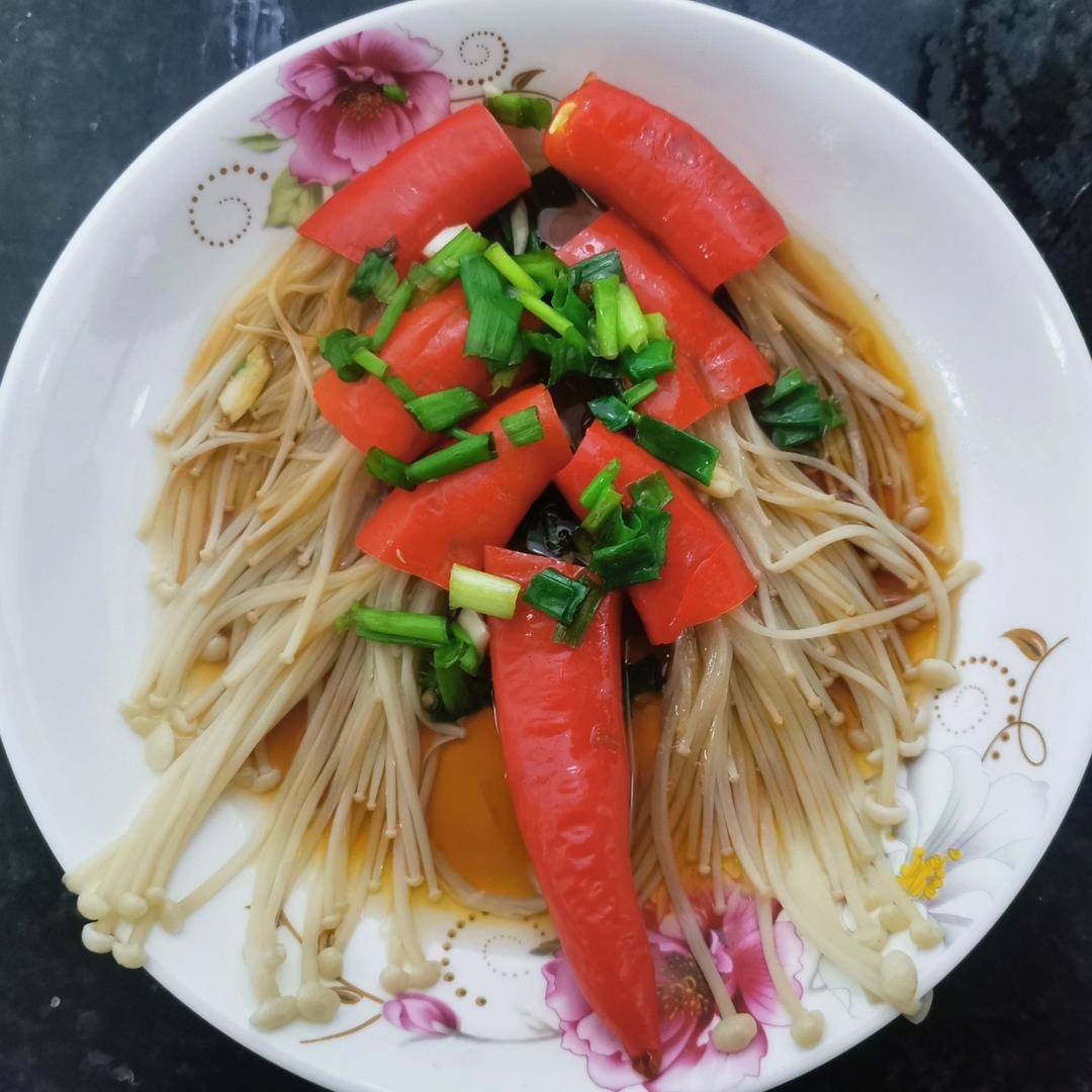 ㊗️新年开运菜🌶炮竹金针菇💥小白零失败