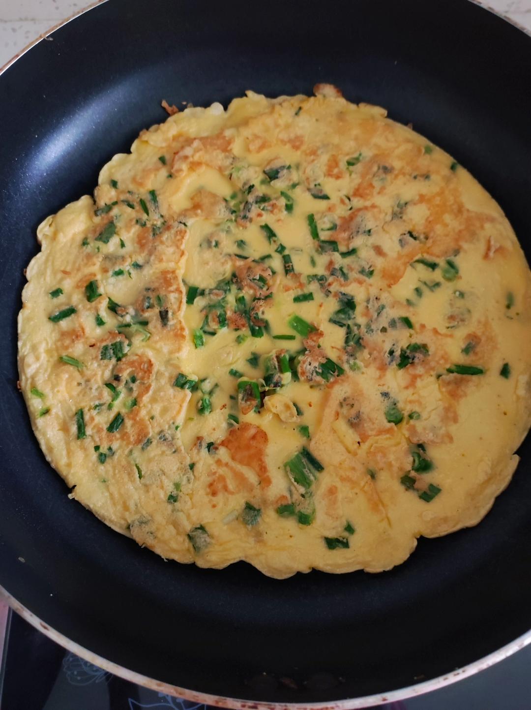 用葱花鸡蛋饼来唤醒你清晨的味蕾