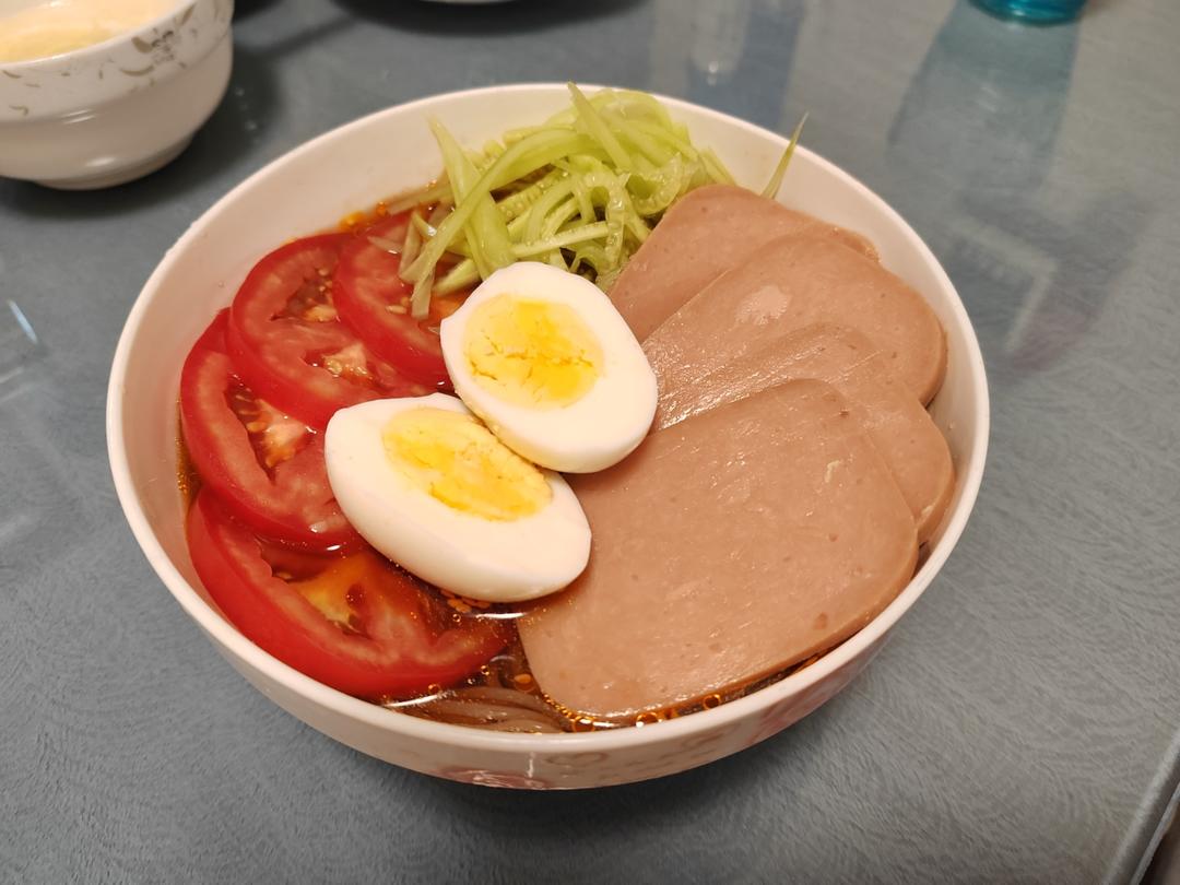 家常冷面（荞麦面）