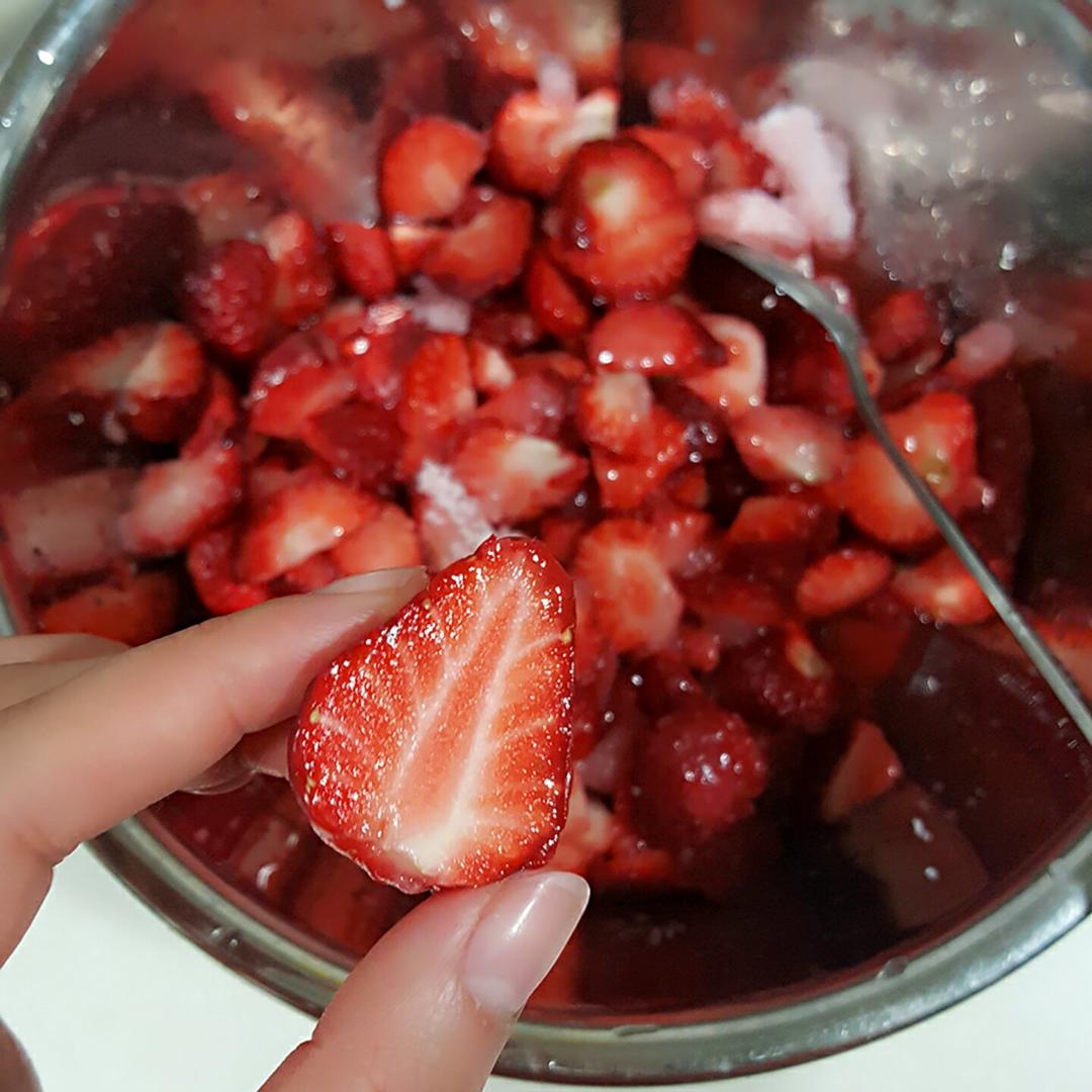 珠珠橄榄树做的草莓酱