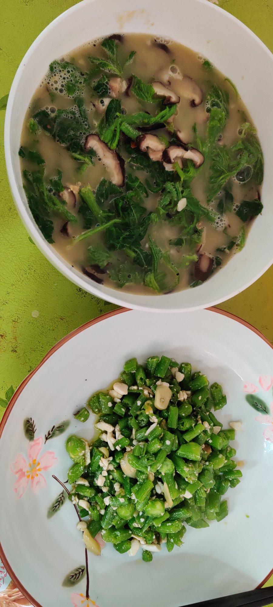 伞边猫7做的上汤南瓜苗