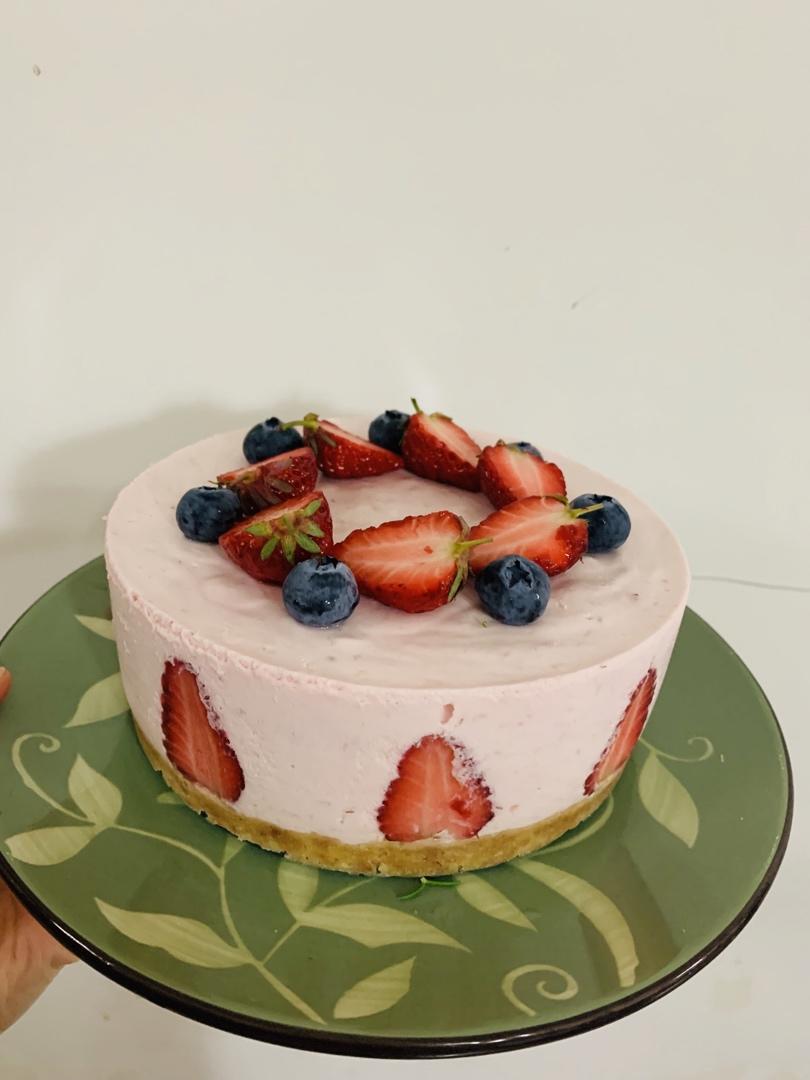 【视频】草莓慕斯蛋糕（6寸）