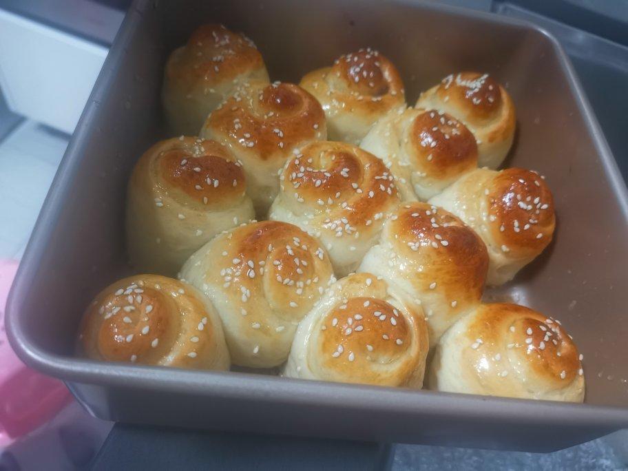 蜂蜜脆底小面包