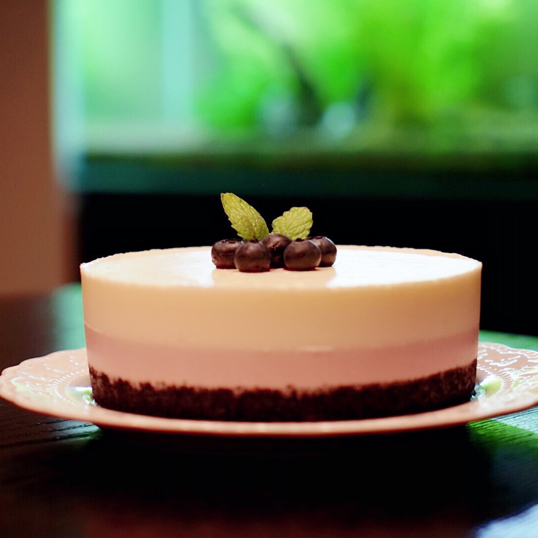 蓝莓酸奶芝士慕斯