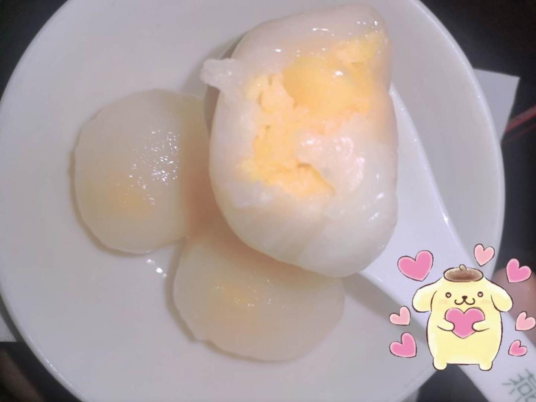 [快手甜品]无敌快手奶黄馅(无奶粉无黄油低糖少油微波炉版）