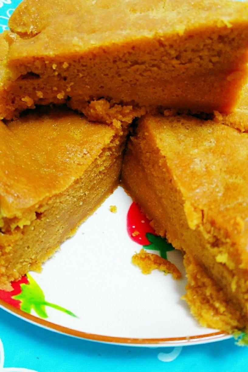 柚子然然奶奶做的超松软黑糖马拉糕(酵母版)