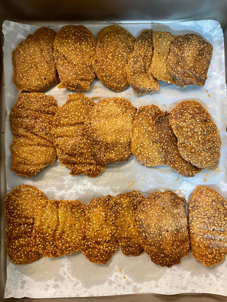 零失败香酥芝麻脆片