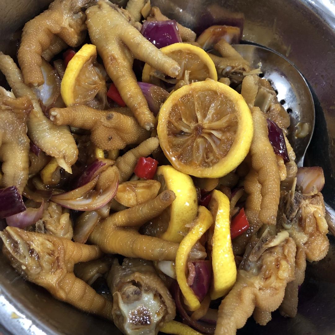 柠檬酸辣泡鸡爪网红泡鸡爪凤爪