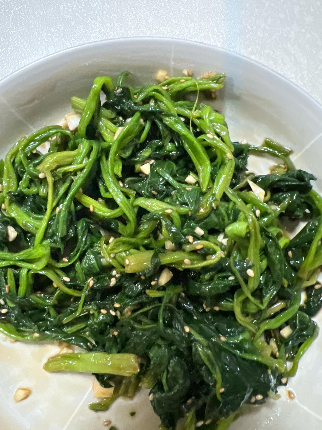 巨好吃又下饭的凉拌菠菜，清爽解腻