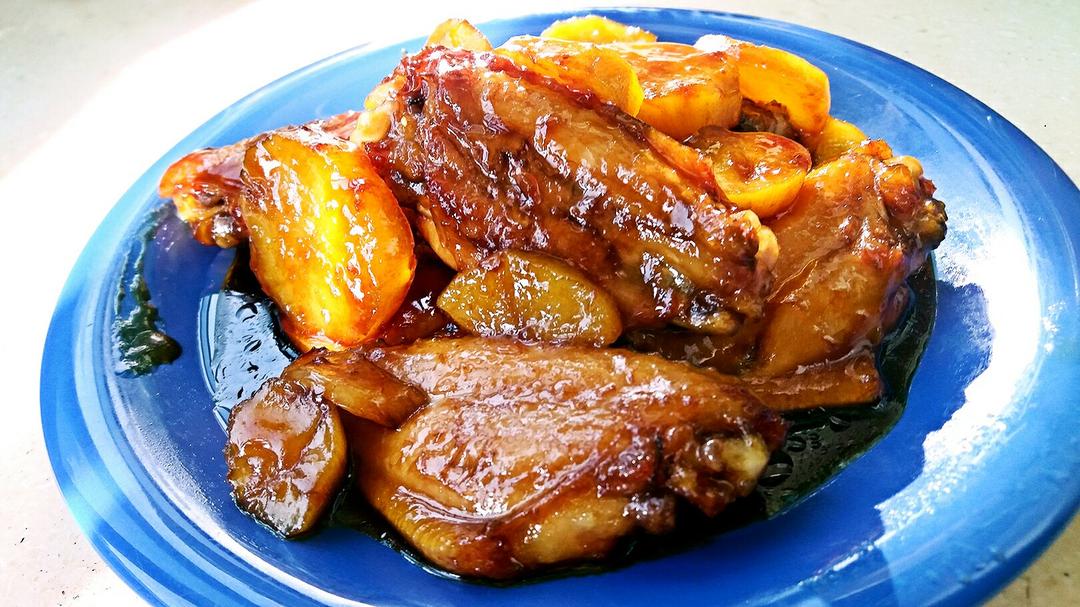 旭日芳香做的可乐土豆鸡翅