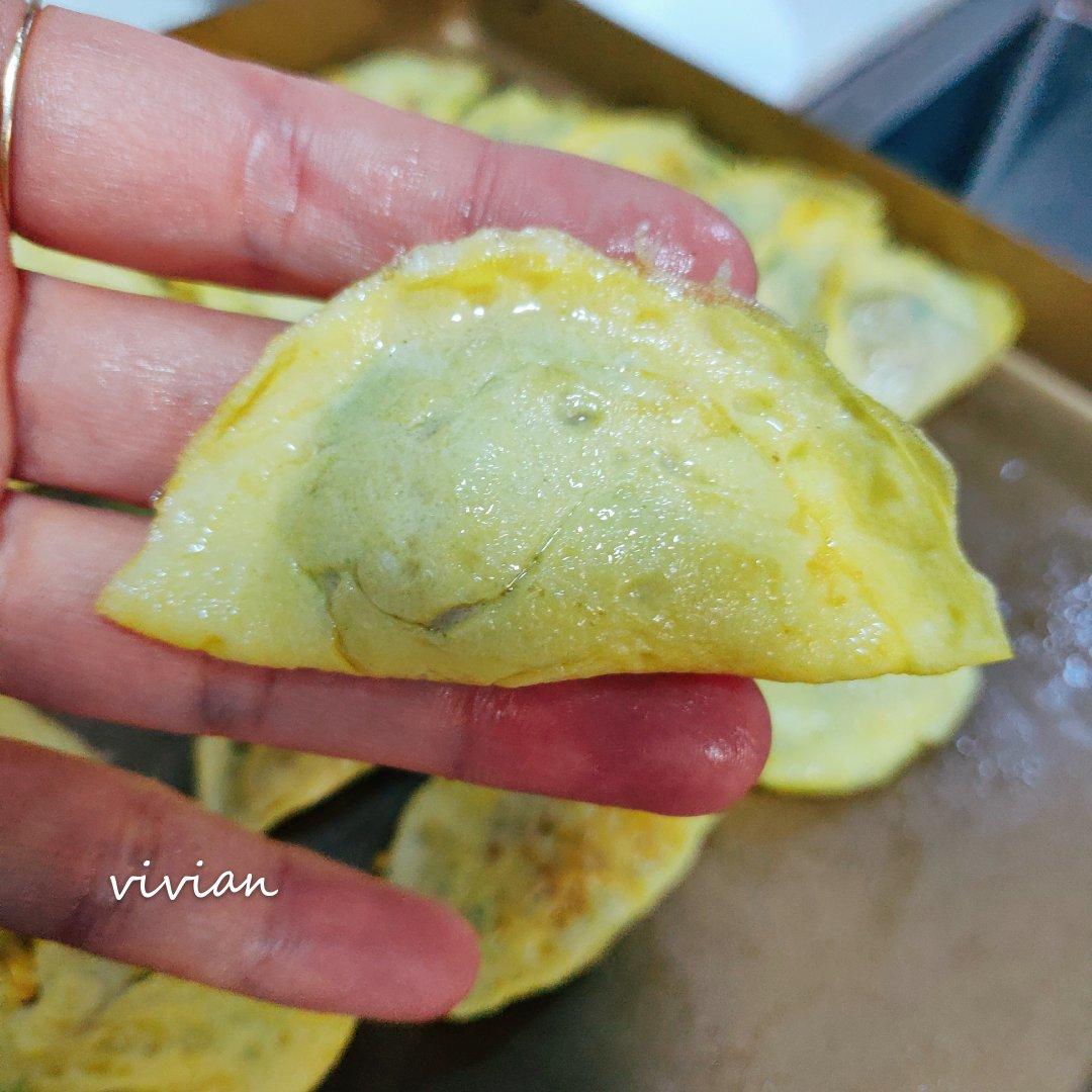 煎蛋：一双筷子一把勺，轻轻松松做蛋饺！