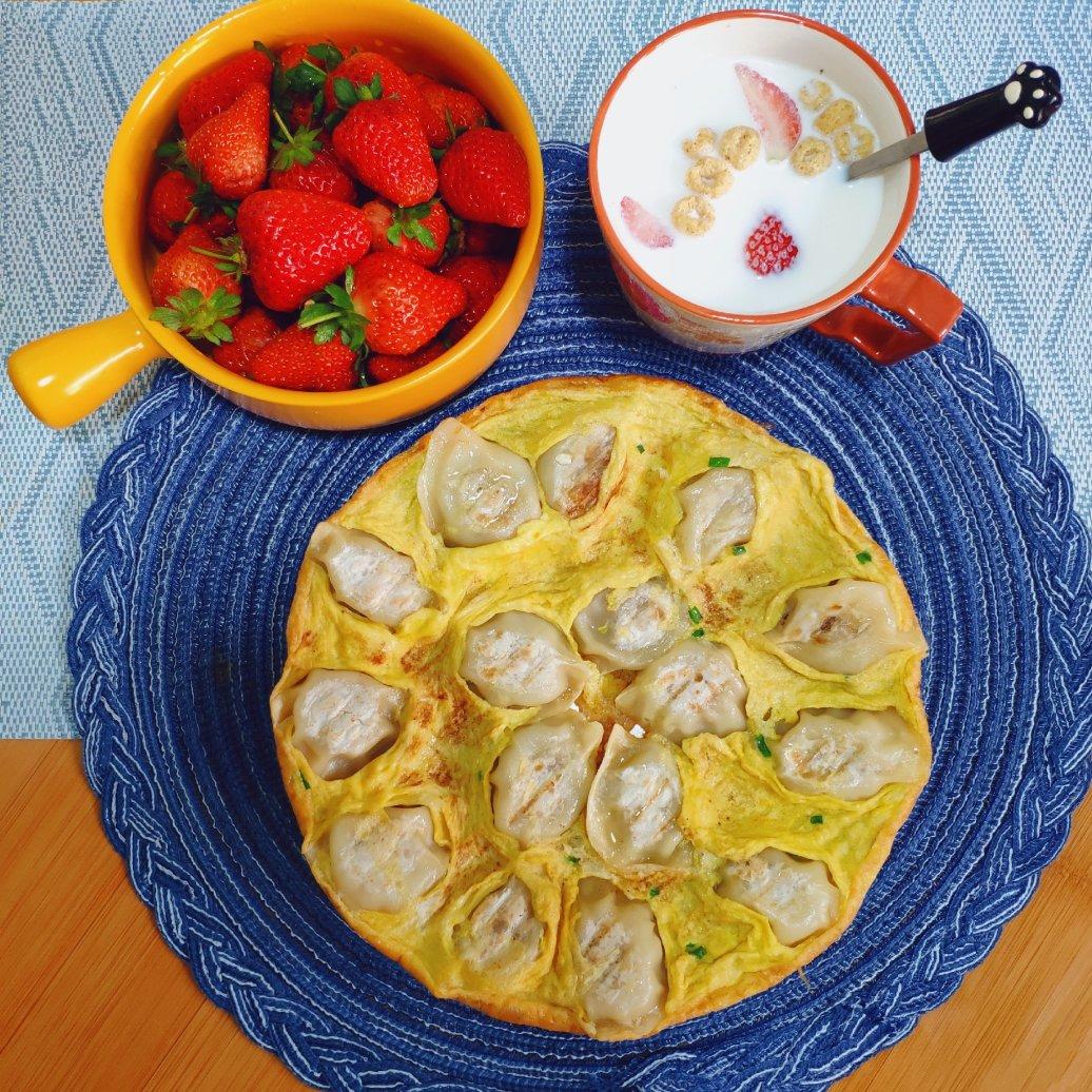 0失败的【抱蛋煎饺】速冻饺子🥟版