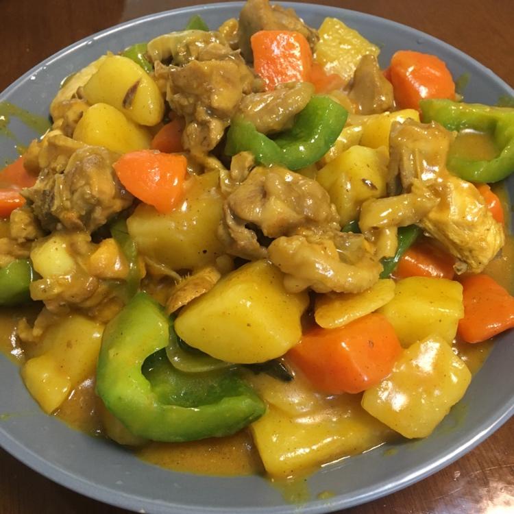 教你做好吃的咖喱鸡腿饭