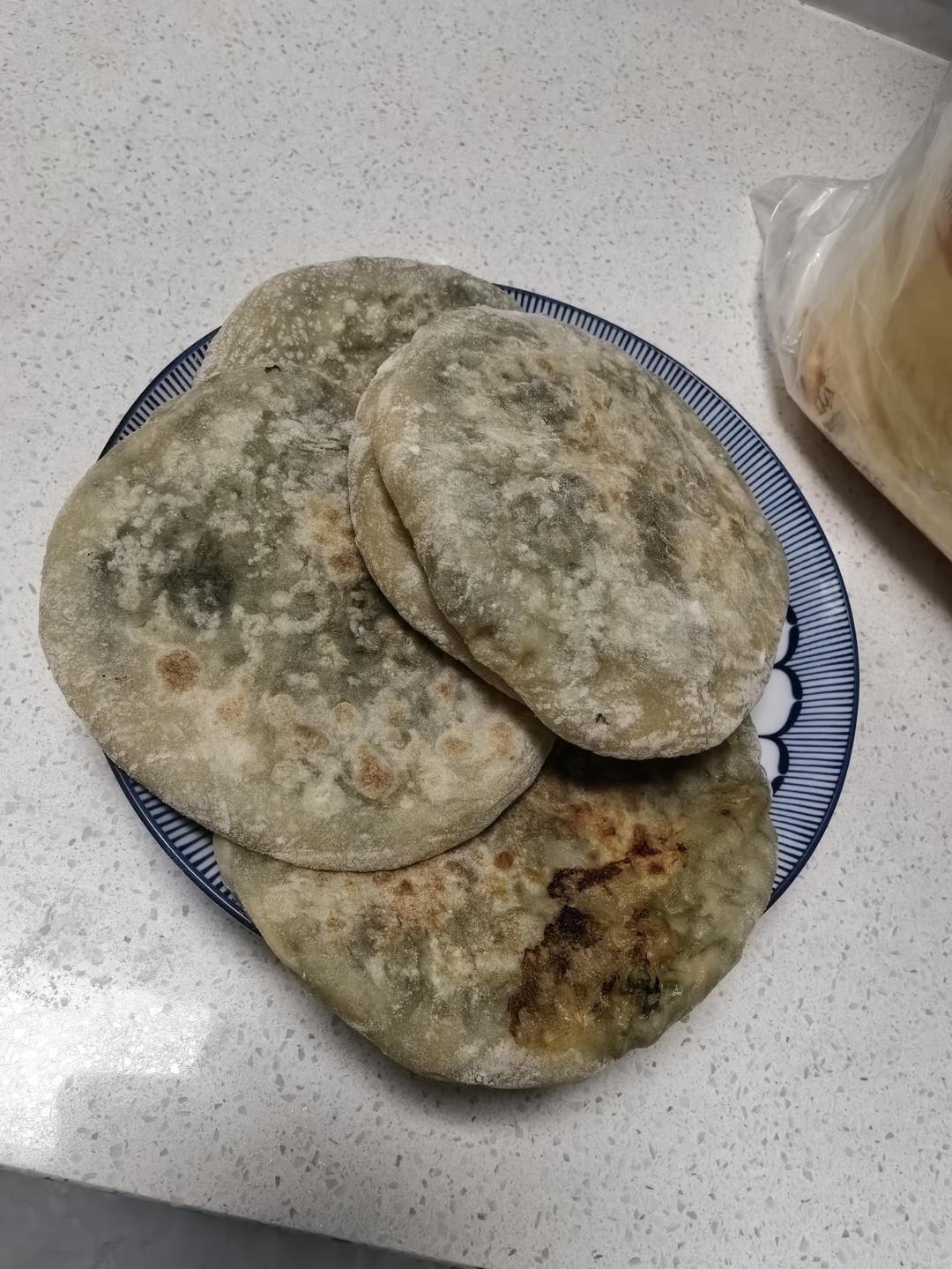 皮薄如纸的韭菜馅饼|免揉面法