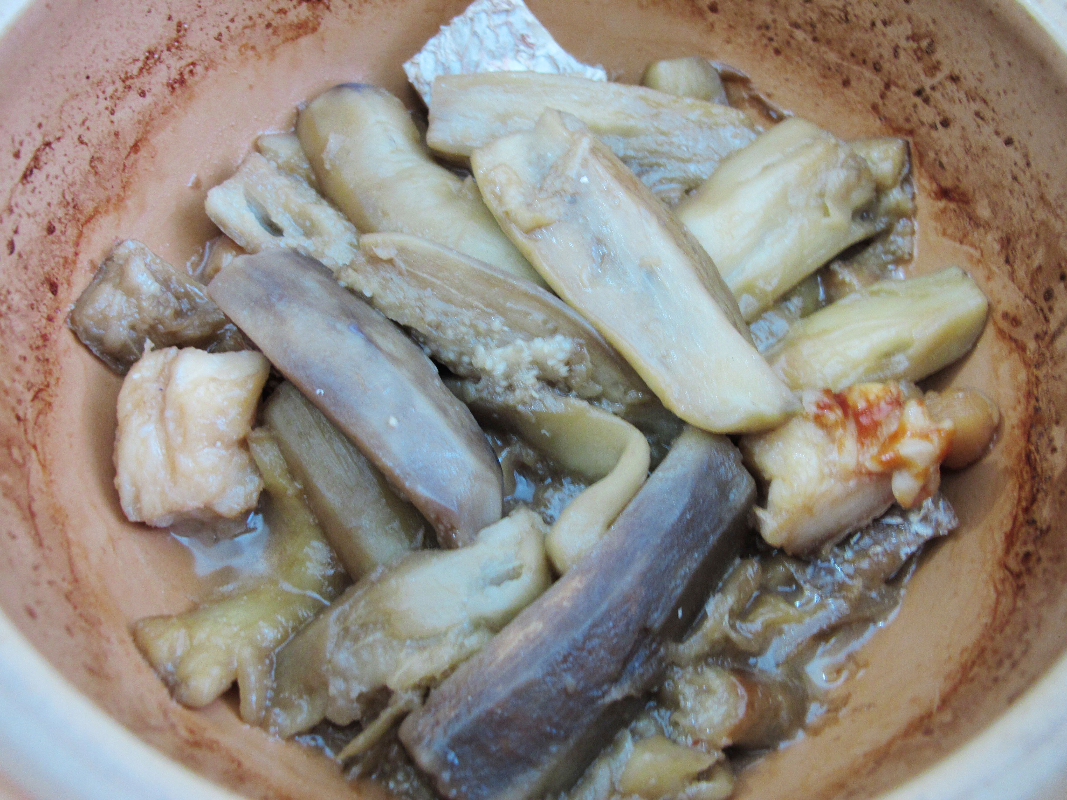 咸鱼茄子煲