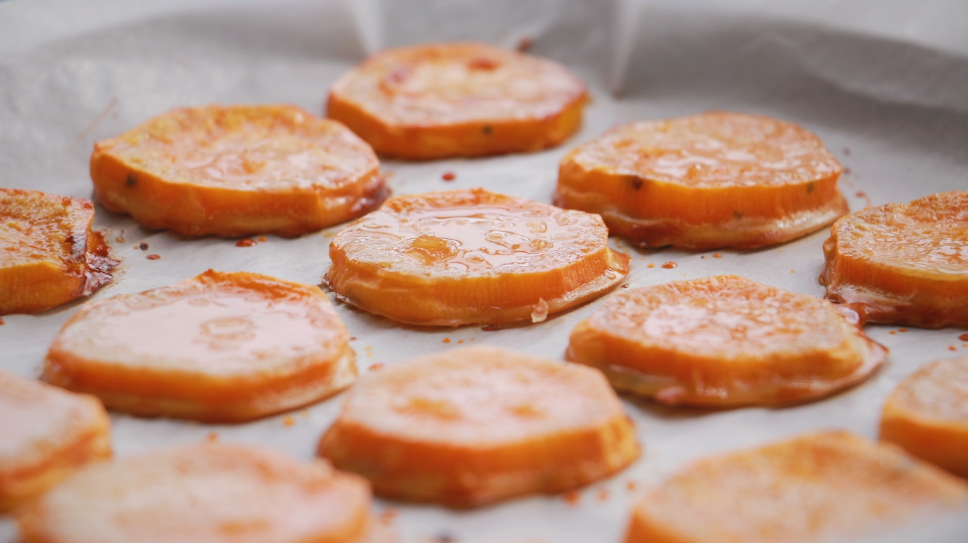 烤红薯片🍠真香系列❗的做法