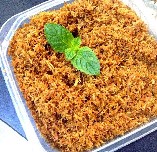 面包机自制肉松