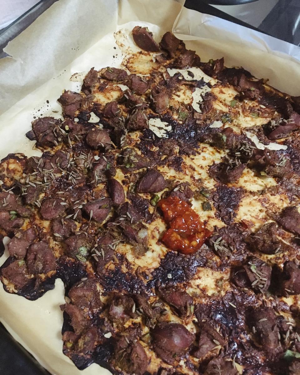 香烤鸡胗丨健康·三餐