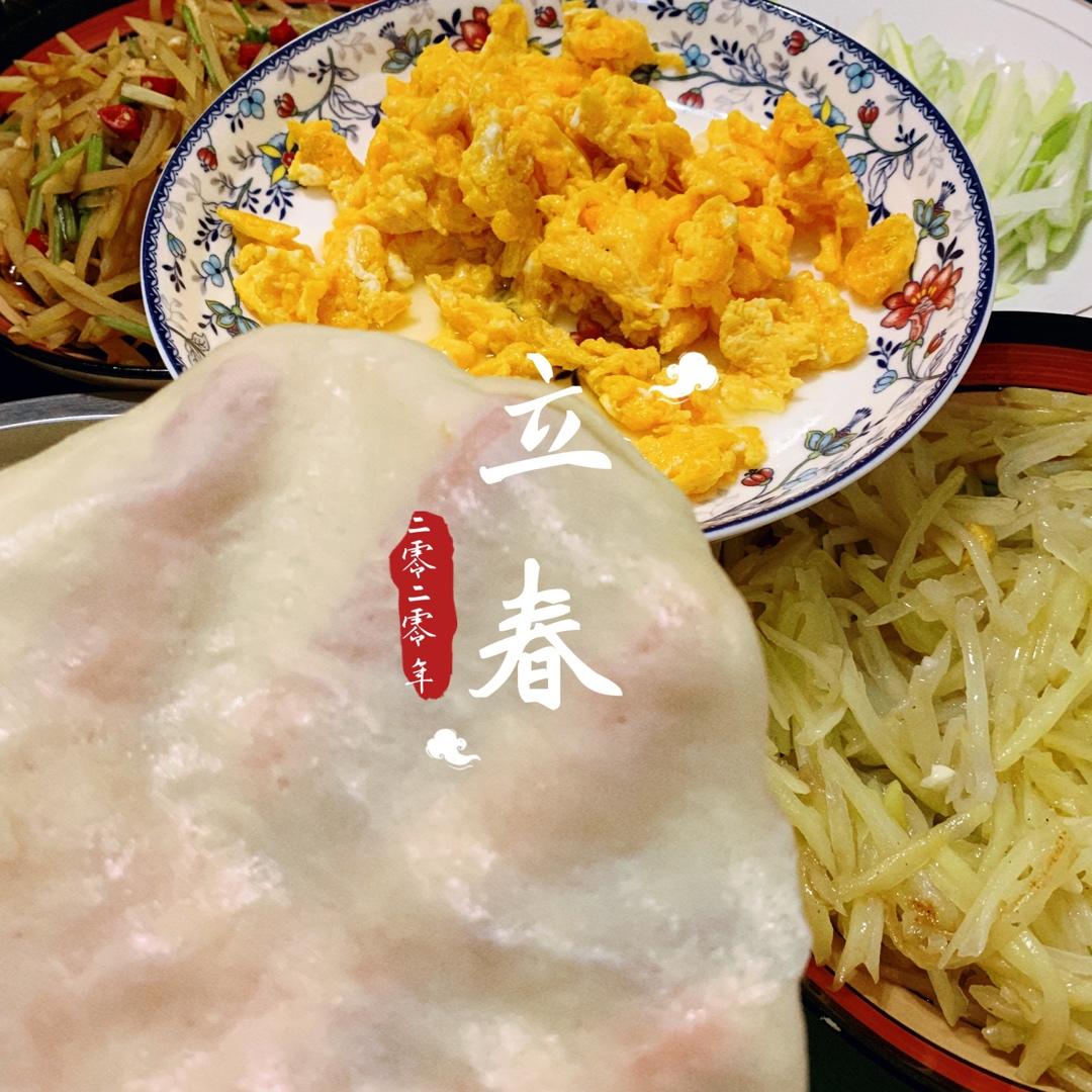 春饼 —薄如纸