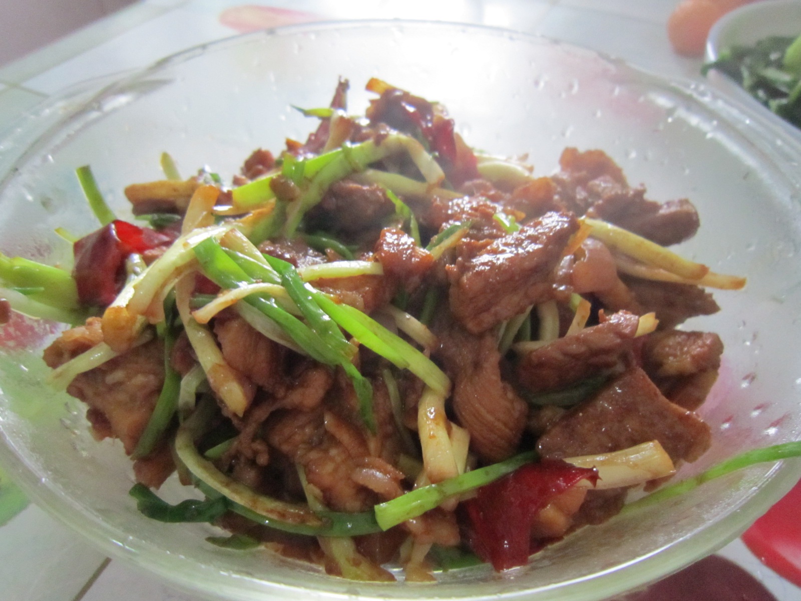 蒜苗回锅肉