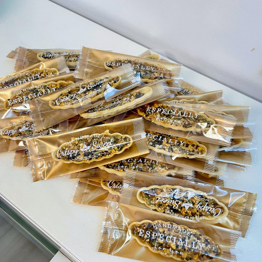 视频🚢一次搞定3种口味｜焦糖坚果糯米船｜不测温，不冷冻｜低糖｜简单｜0难度