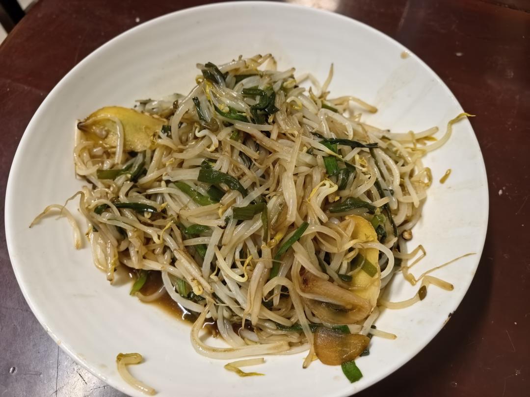 家庭版醋溜豆芽