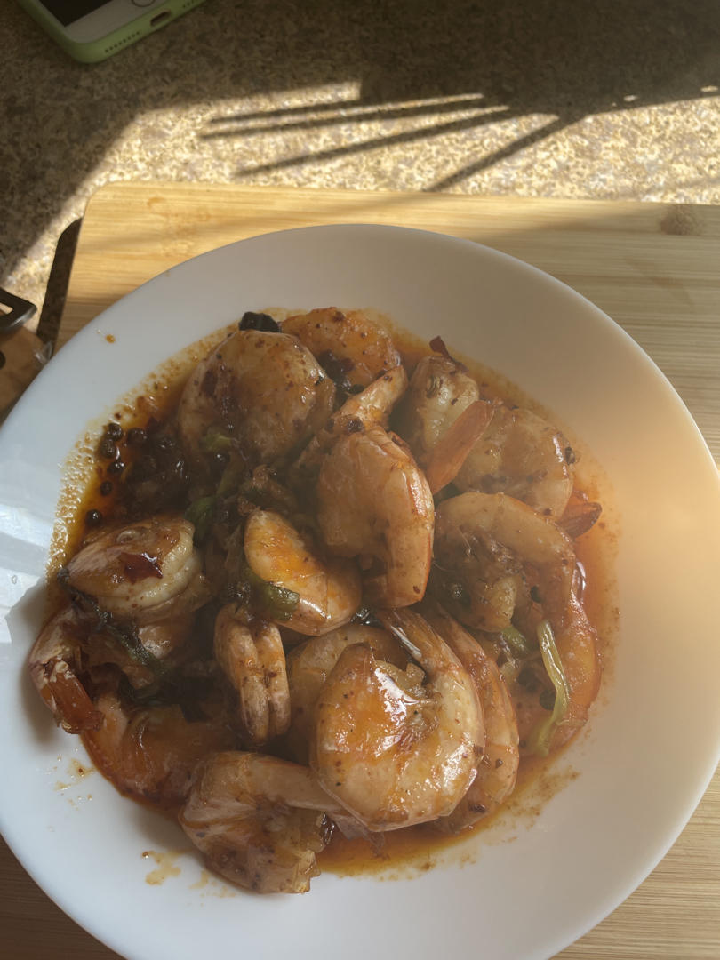 麻辣炒大虾
