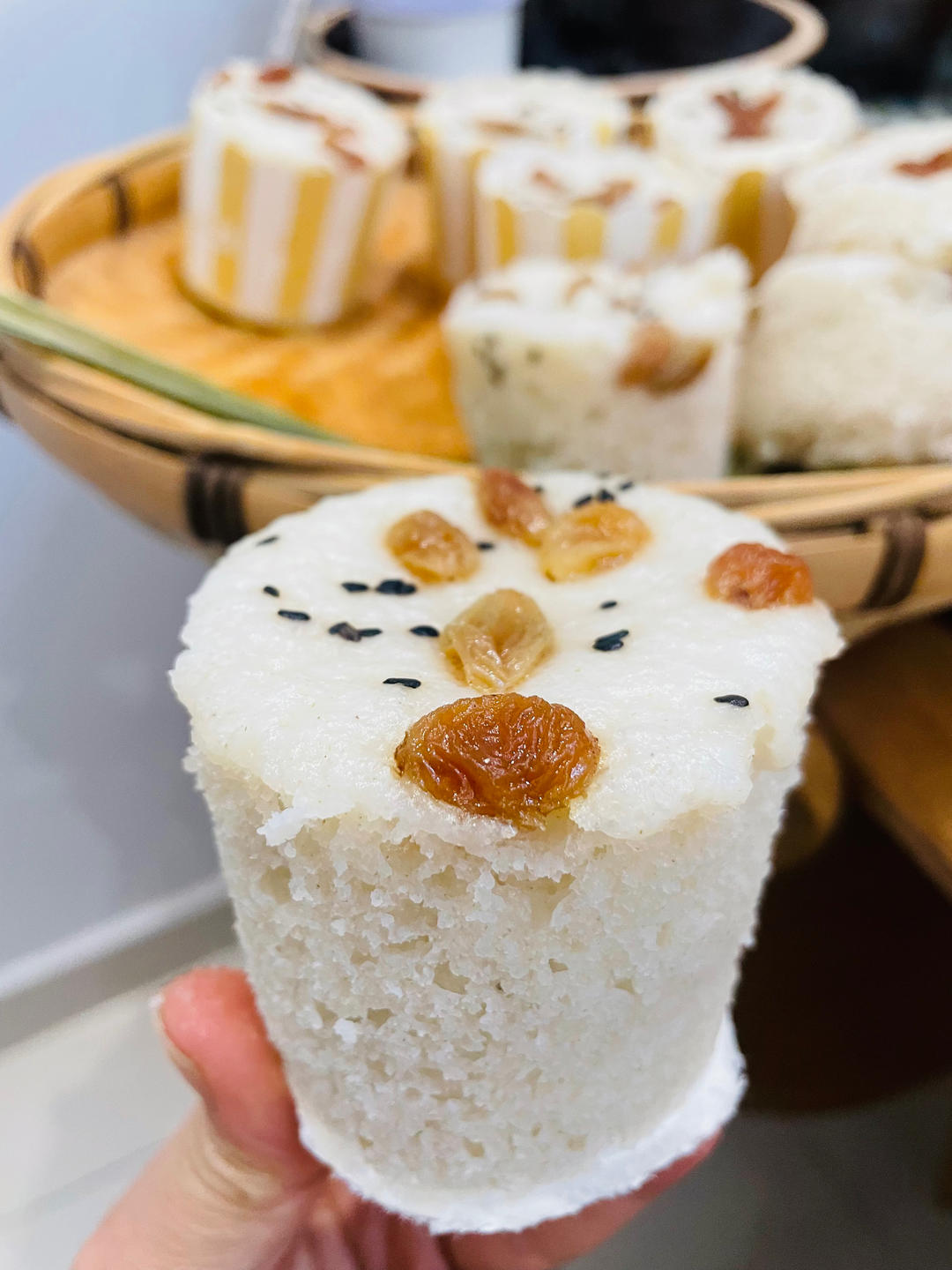 简单好做大米发糕