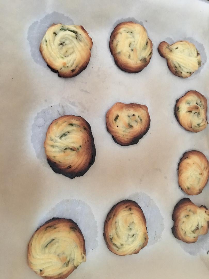 葱香曲奇——酥脆的咸味饼干