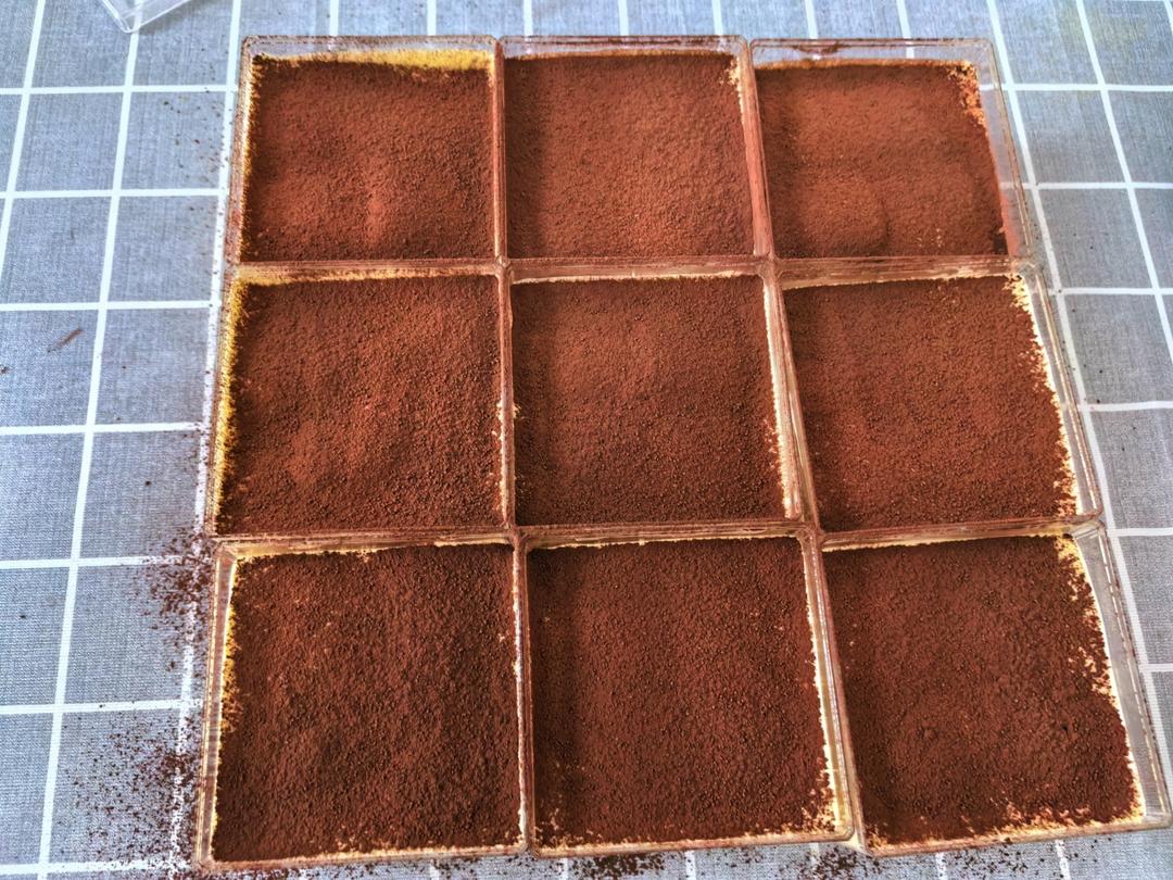 在欧洲学会的经典版提拉米苏