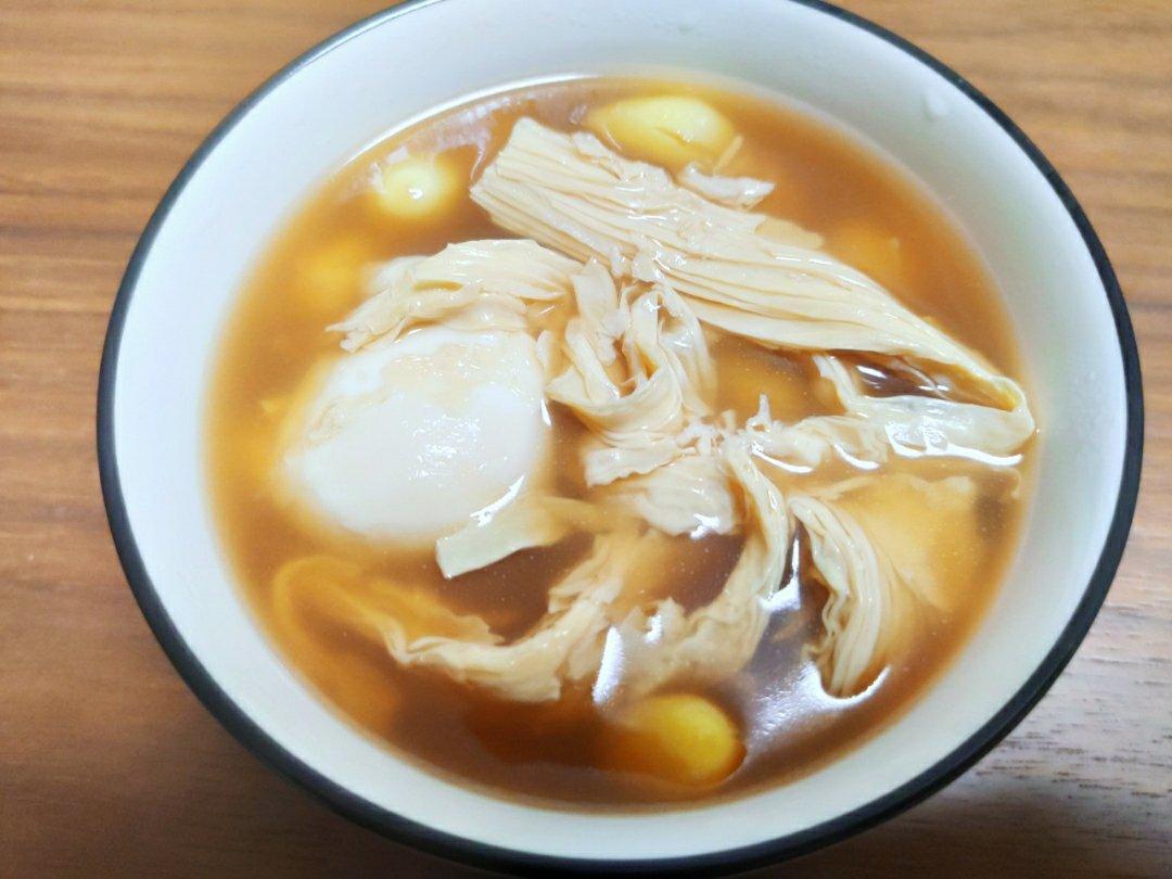 腐竹鸡蛋糖水