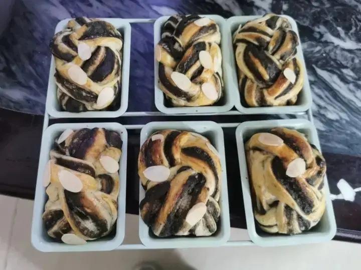 手撕奶酥小吐司🍞黑芝麻/紫薯/豆乳一次解锁