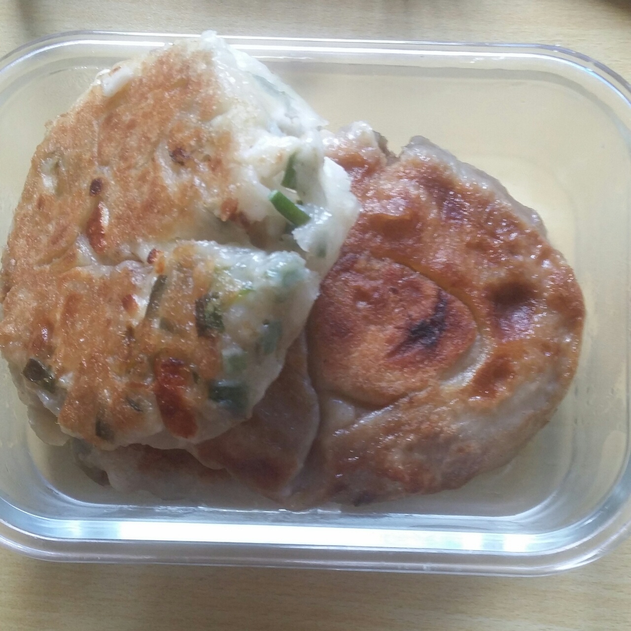 发面椒盐葱油饼