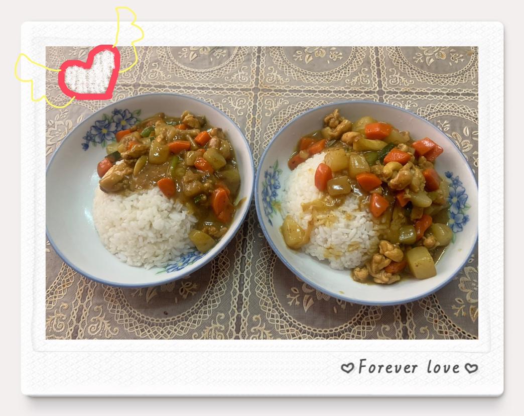 咖喱鸡肉饭