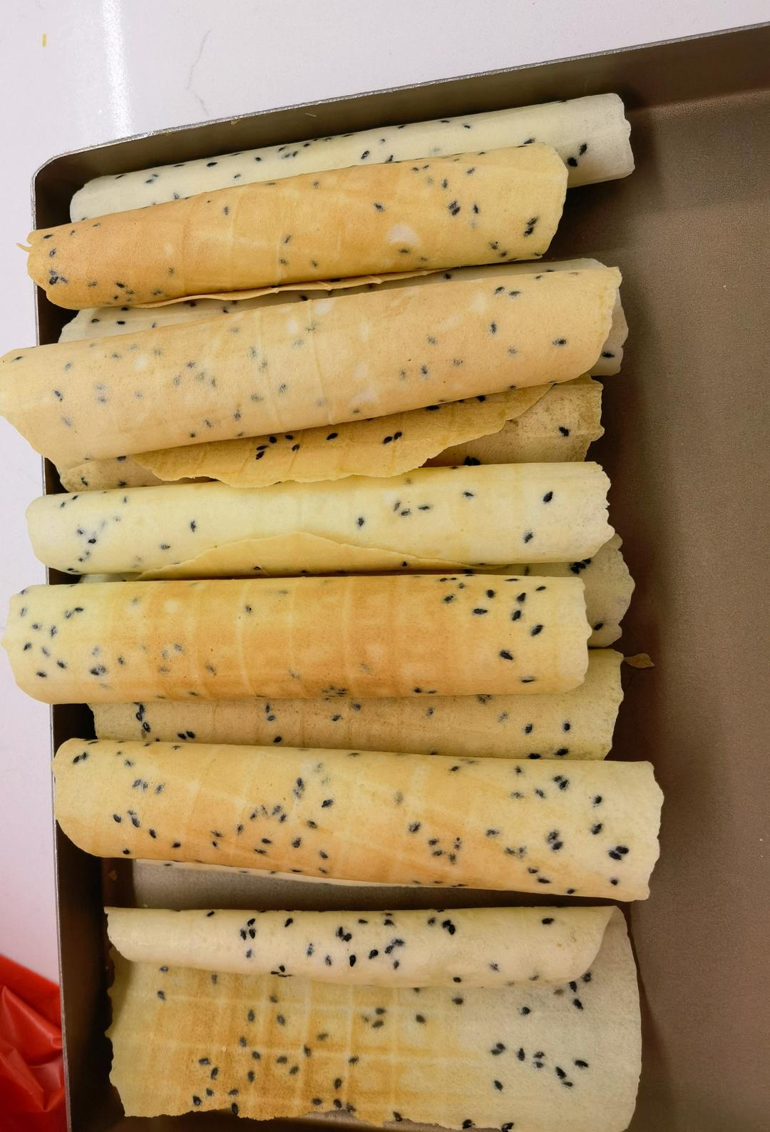 堂妈小厨——完美的脆皮蛋卷
