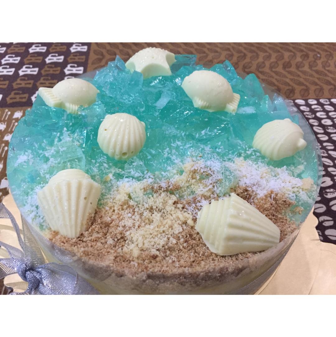 海洋酸奶慕斯蛋糕