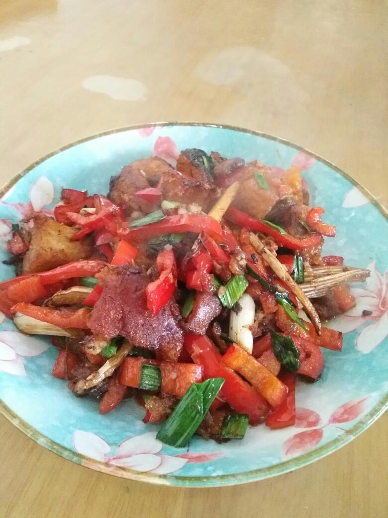 红烧青鱼块的做法