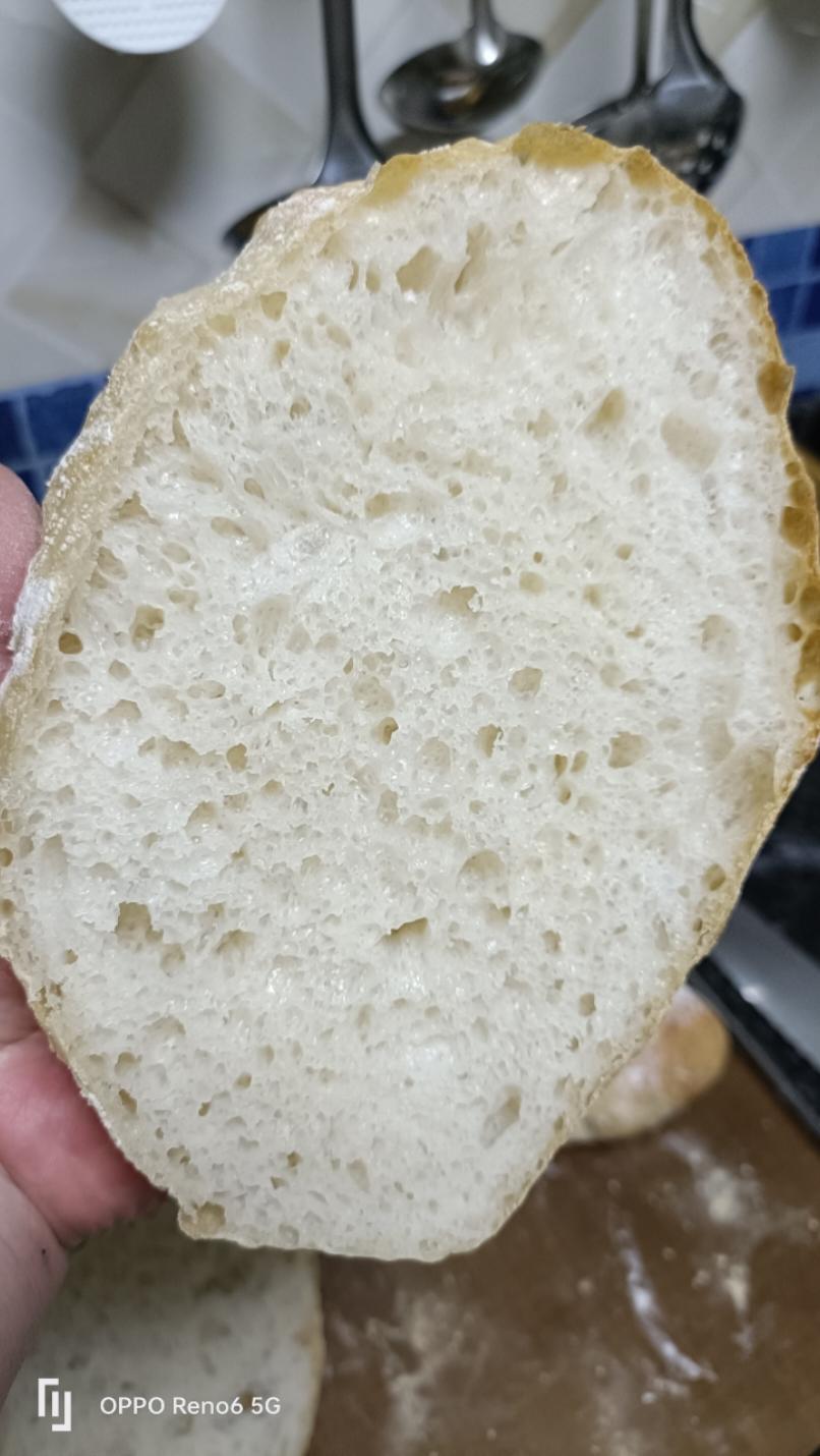 意大利恰巴塔初体验｜无糖少油面包｜波兰种｜大水量