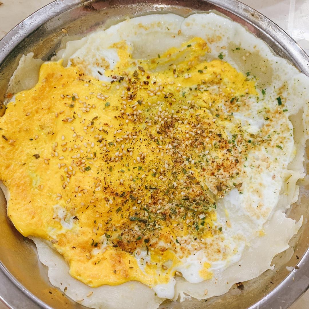 简易早餐−鸡蛋煎饼