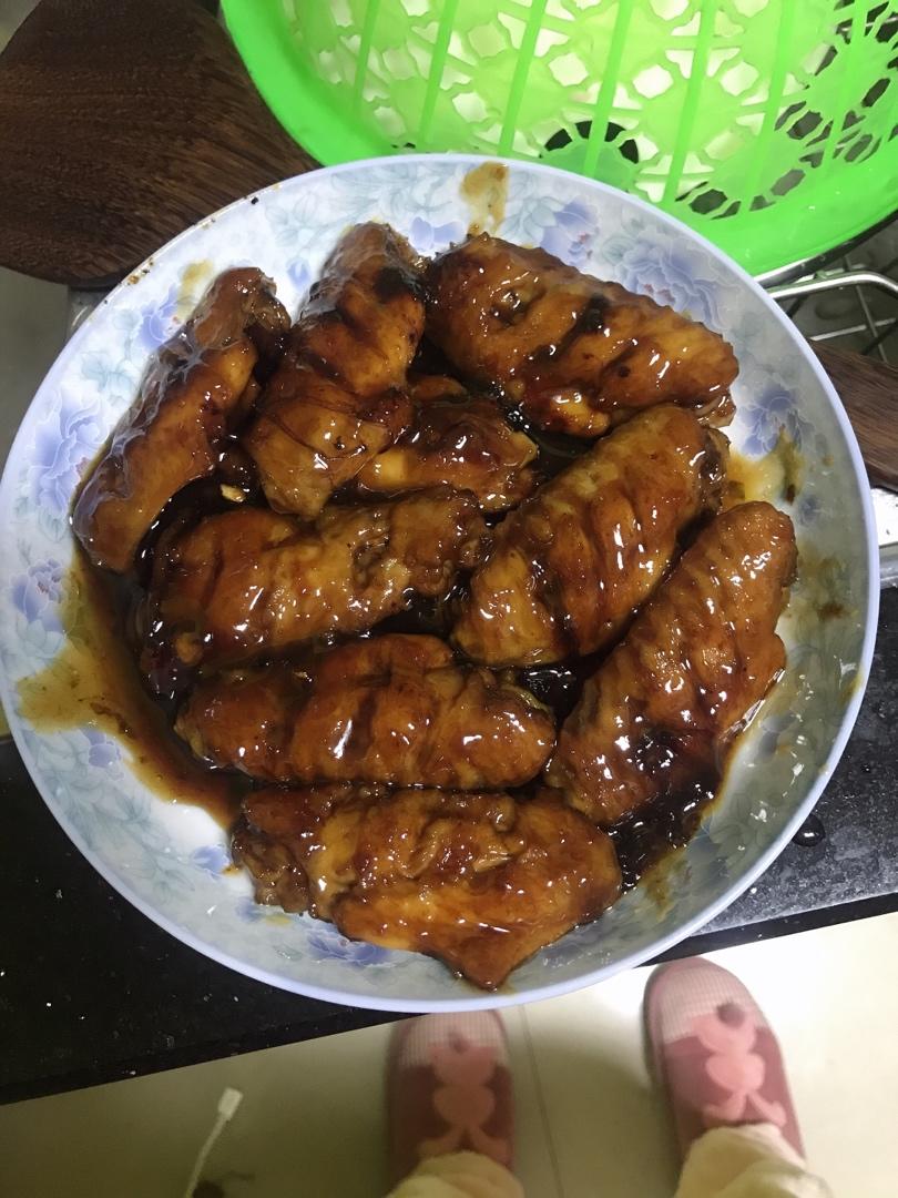 可乐鸡翅中