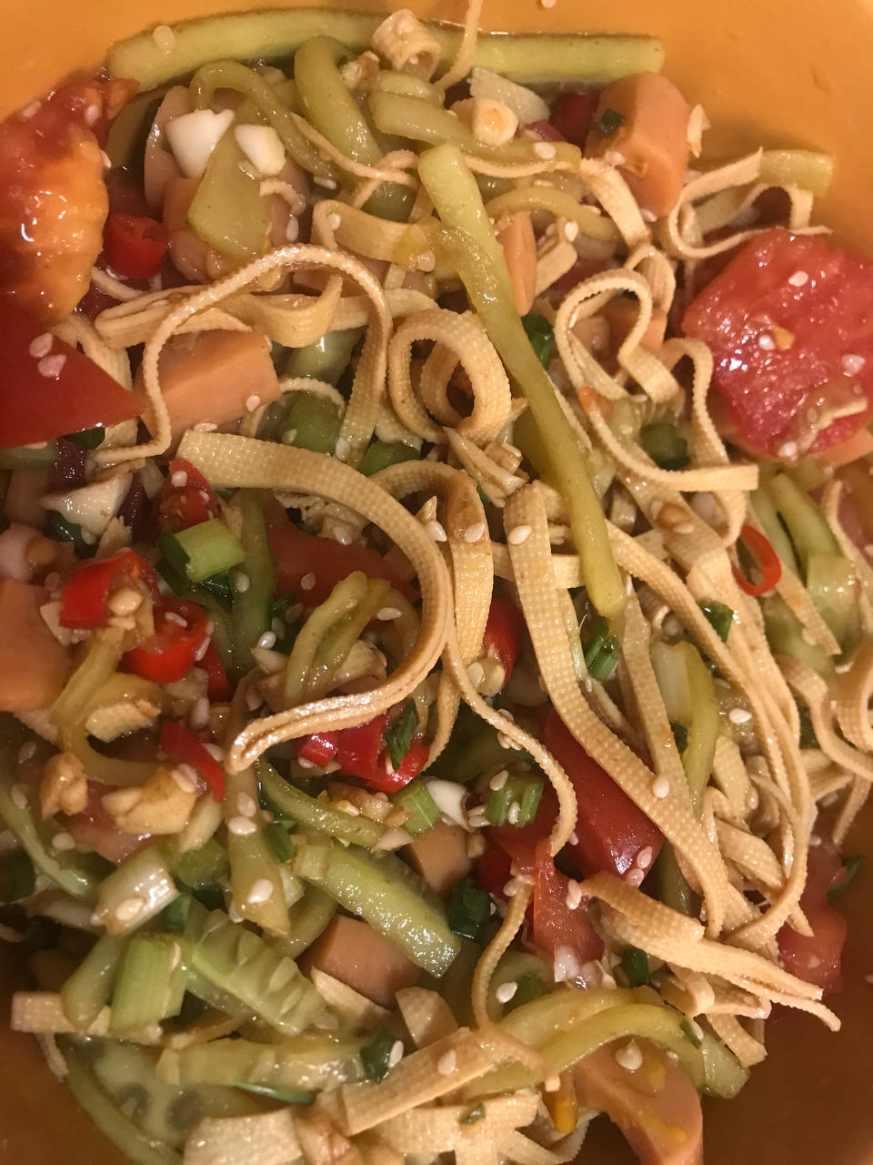 ‼️比辣条还好吃百倍〰️香辣豆皮✅零厨艺