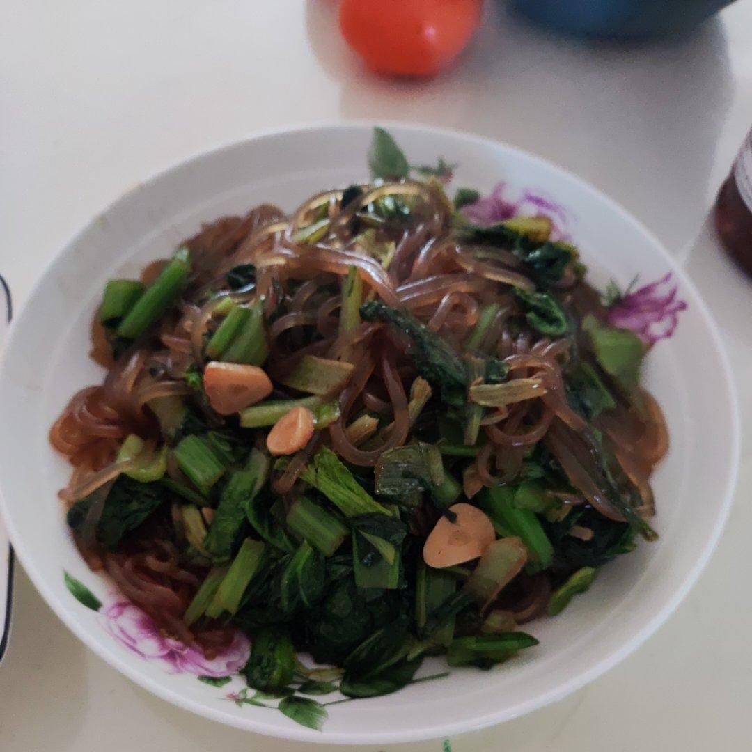 超级下饭❤️粉条炒小白菜