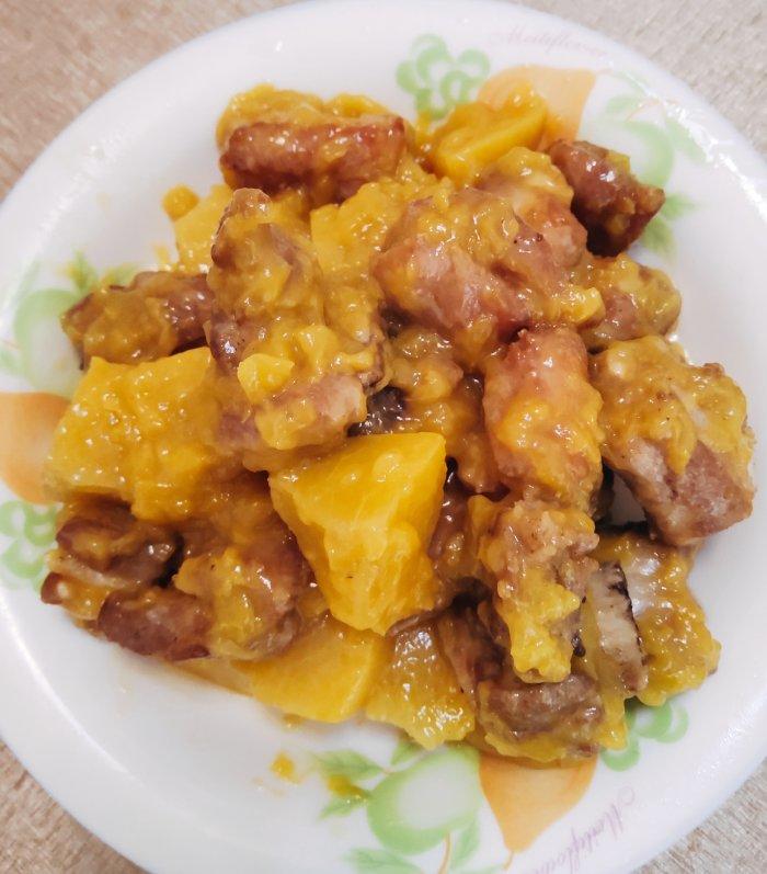 黄桃排骨