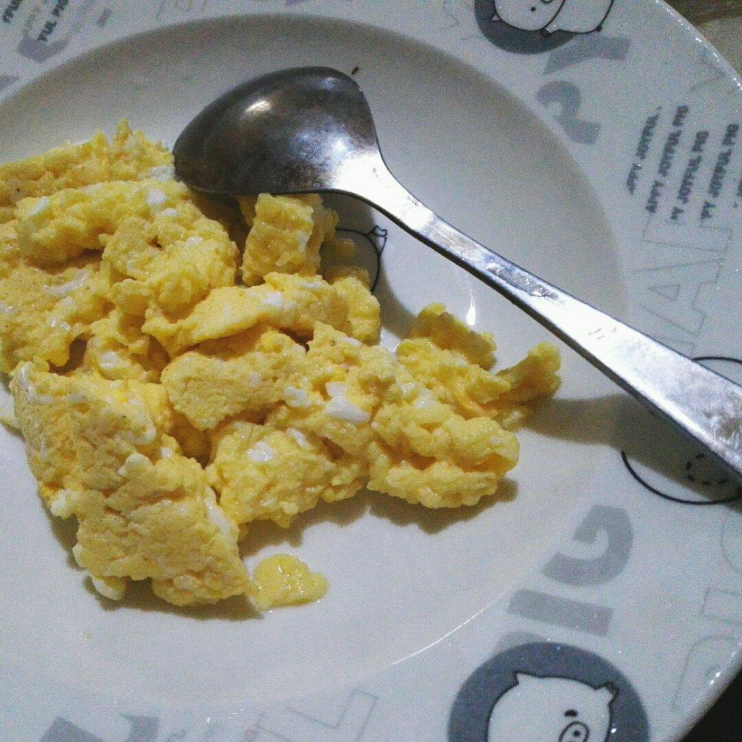 减肥版无油炒鸡蛋
