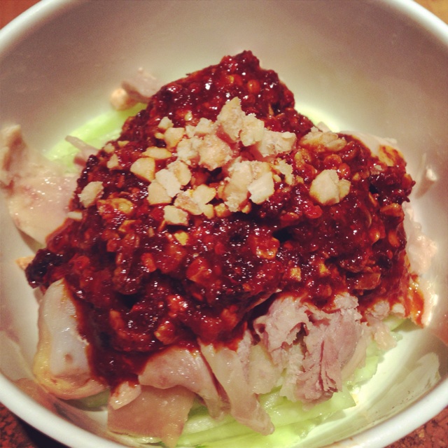 新派麻酱口水鸡